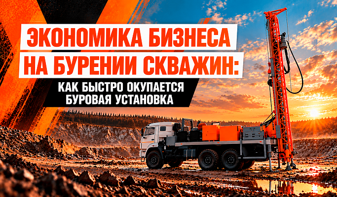 Экономика бизнеса на бурении скважин: как быстро окупается буровая установка